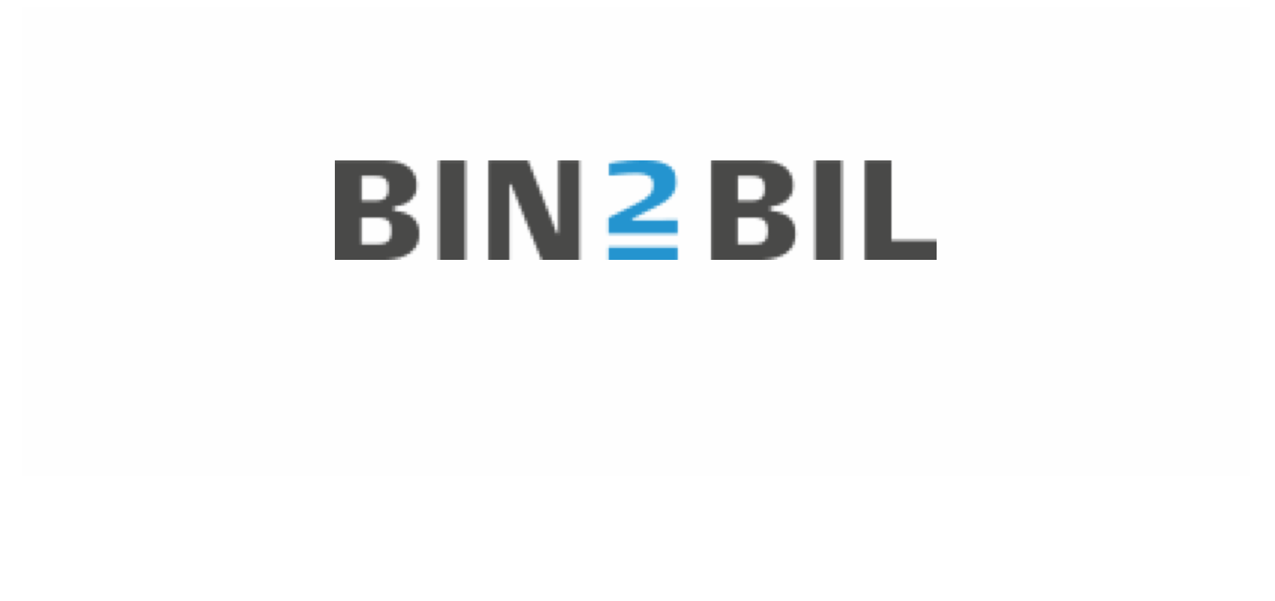 Bin2bil logo app