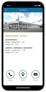 app kontakt